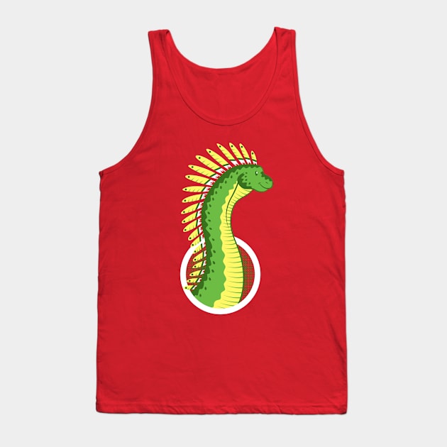 Mohawksaurus Tank Top by VicNeko